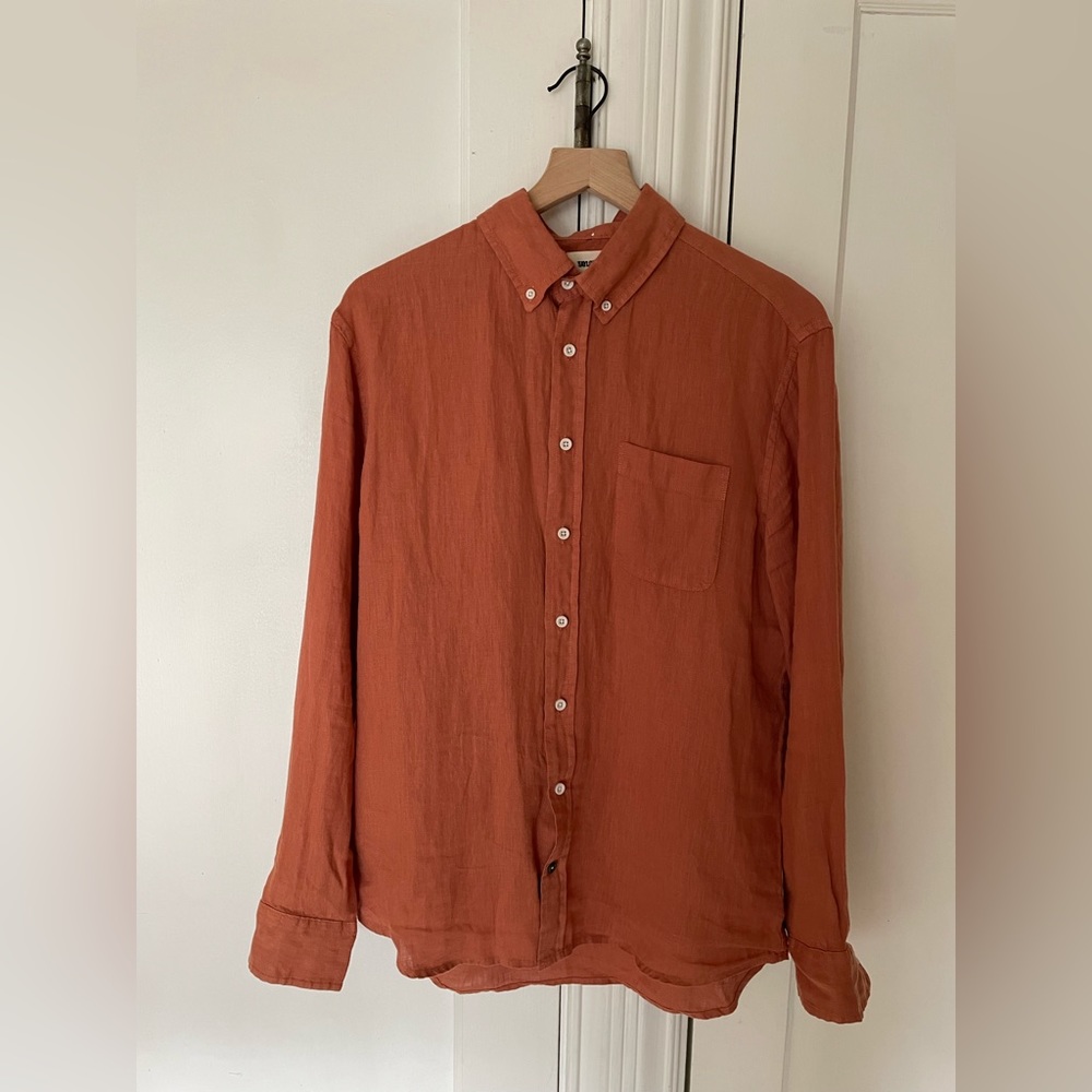 Taylor Stitch “The Jack” Linen Long Sleeve Shirt